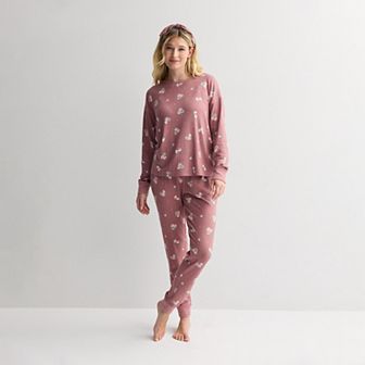Women's Tall Sonoma Goods For Life® 2 Pack Pajama Top & Pajama Bottoms Set