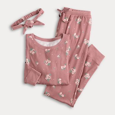 Petite Sonoma Goods For Life® Pajama Top & Pajama Bottoms Sleep Set