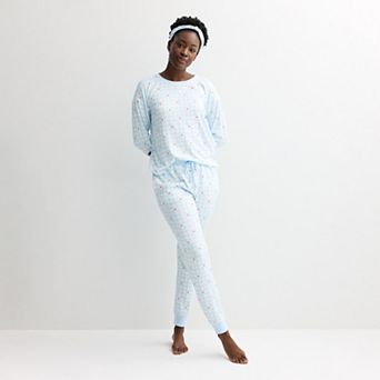 Petite Sonoma Goods For Life® Pajama Top & Pajama Bottoms Sleep Set