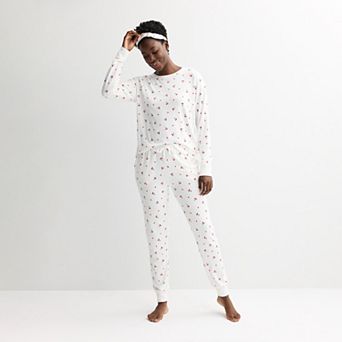 Petite Sonoma Goods For Life® Pajama Top & Pajama Bottoms Sleep Set