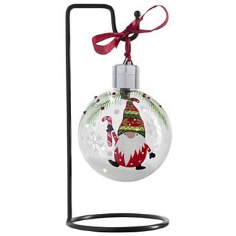 Studio 66 LED Gnome Christmas Ornament with Stand