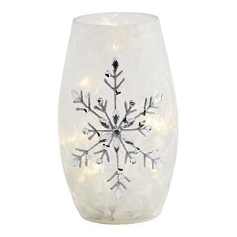 Studio 66 Snowflake Luminaria Decorative Light Table Decor