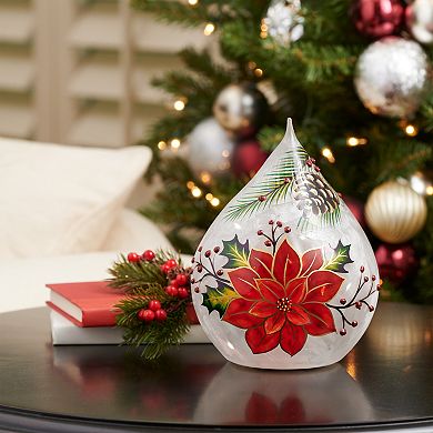 Studio 66 Holiday Bouquet Teardrop Table Decor