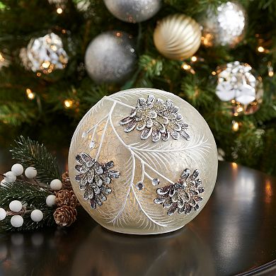 Studio 66 Pine Cone Decorative Orb Light