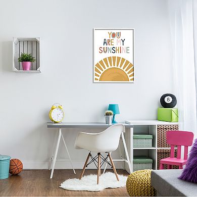 Stupell Home Decor You Are My Sunshine Phrase Framed Wall Art