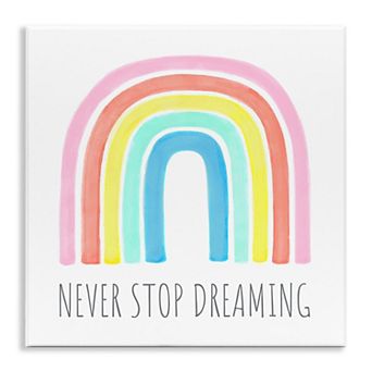 Stupell Home Decor Never Stop Dreaming Plaque Wall Art