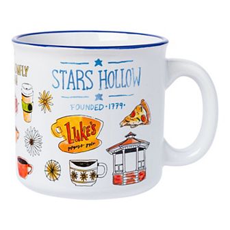 Gilmore Girls Stars Hollow Destination 20 oz Ceramic Camper Mug