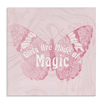 Stupell Home Decor Butterfly Magic Canvas Wall Art