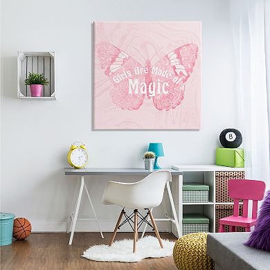 Stupell Home Decor Butterfly Magic Canvas Wall Art