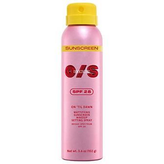 ONE/SIZE by Patrick Starrr Mini On 'Til Dawn Mattifying Sunscreen Makeup Setting Spray SPF 28