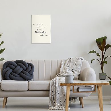 Stupell Home Decor Change The World Uplifting Nursery Plaque Wall Art