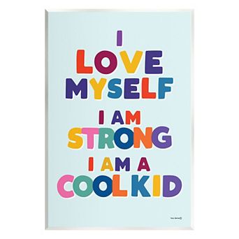 Stupell Home Decor Motivational Self-Esteem Plaque Wall Art