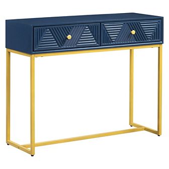 Merax Modern Sleek Console Table with Storage