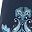 Navy Geo Paisley