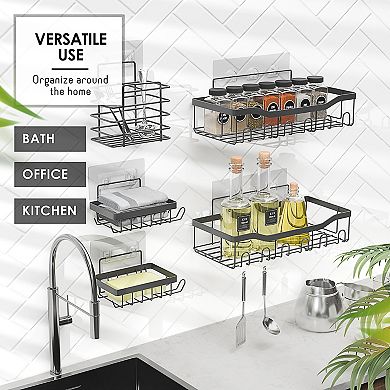 Clara Clark Shower Caddy Adhesive Shower Organizer