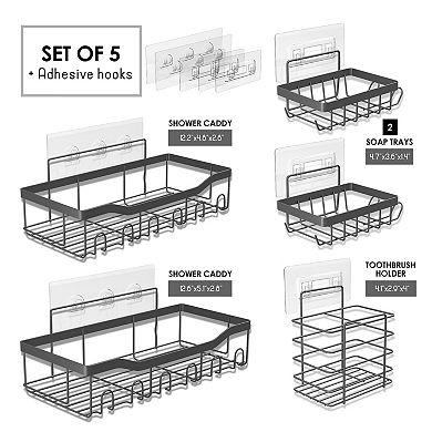 Clara Clark Shower Caddy Adhesive Shower Organizer