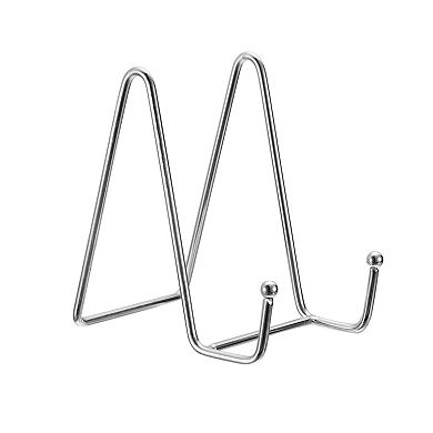 3Pcs 4.3Inch Plate Stand for Display Iron Easel Plate Holder for Photo