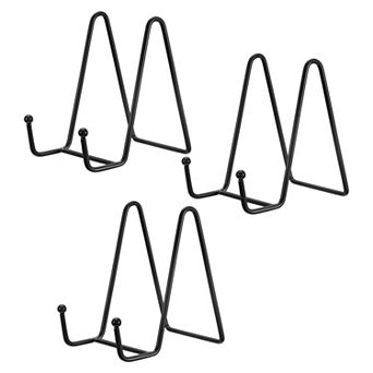 3 pc 4.3Inch Plate Stand for Display Iron Easel Plate Holder for Photo