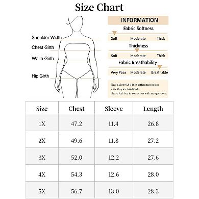 Women's Plus Size Textured Tops Rolled Short Sleeve Tee Crew Neck T Shirts Loose Casual Blouses