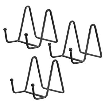 3 pc 3Inch Plate Stand for Display Iron Easel Plate Holder for Photo
