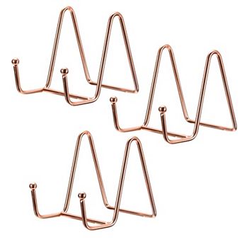 3 pc 3Inch Plate Stand for Display Iron Easel Plate Holder for Photo