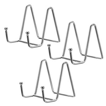 3 pc 3Inch Plate Stand for Display Iron Easel Plate Holder for Photo