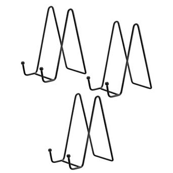 3 pc 6Inch Plate Stand for Display Iron Easel Plate Holder for Photo