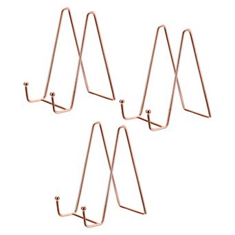 3 pc 6Inch Plate Stand for Display Iron Easel Plate Holder for Photo