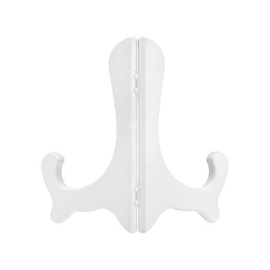 2pcs 6" Easel Plate Holder, Plastic Folding Display Stand for Decorative Picture Frame