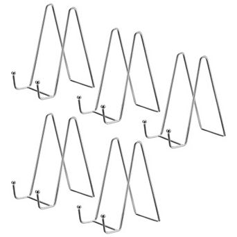 5 pc 6Inch Plate Stand for Display Iron Easel Plate Holder for Photo