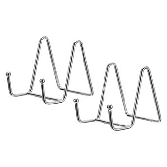 2 pc 3Inch Plate Stand for Display Iron Easel Plate Holder for Photo