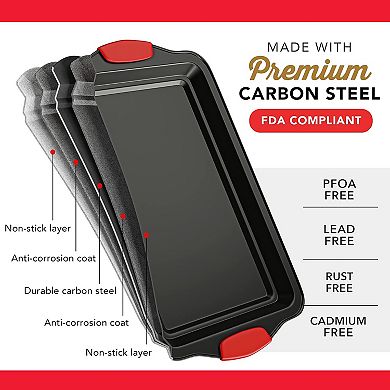 JoyTable Nonstick Carbon Steel Bakeware Set