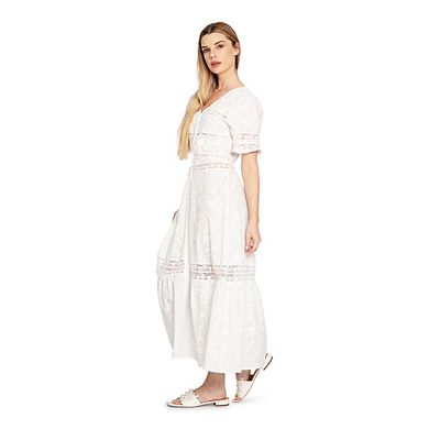 Summer Breeze Lace Midi Dress