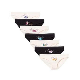 Elaina Women's Plus-Size Bikini Cotton Panties (Pack Of 7)