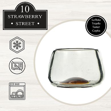 10 Strawberry Street La Ruta Tequila Taster 4-pc. Copitas Set