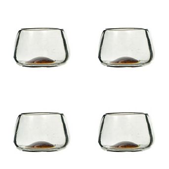 10 Strawberry Street La Ruta Tequila Taster 4 pc Copitas Set