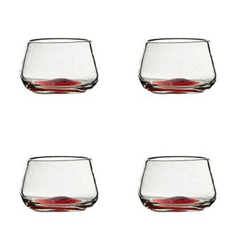 10 Strawberry Street La Ruta Tequila Taster 4 pc Copitas Set