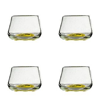 10 Strawberry Street La Ruta Tequila Taster 4 pc Copitas Set