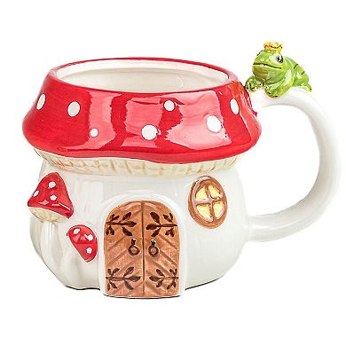 10 Strawberry Street Toadstool Cottage 4-pc. Mug Set