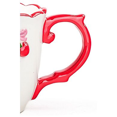 10 Strawberry Street 4-pc. Cherry Mug Set