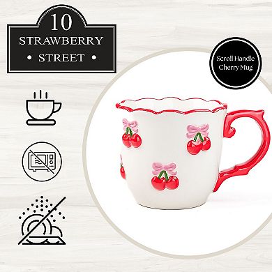 10 Strawberry Street 4-pc. Cherry Mug Set