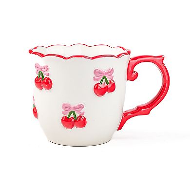 10 Strawberry Street 4-pc. Cherry Mug Set