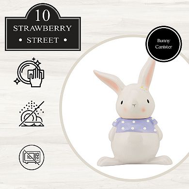 10 Strawberry Street Bunny Canister