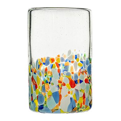 10 Strawberry Street Pueblo Mexican 4-pc. Hiball Glassware Set