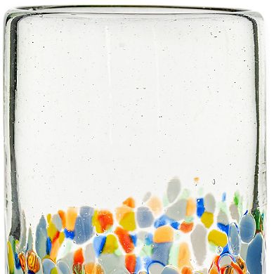 10 Strawberry Street Pueblo Mexican 4-pc. Hiball Glassware Set