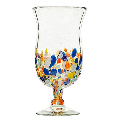 10 Strawberry Street San Lucas Mexican 4-pc. Hurricane Glassware Set