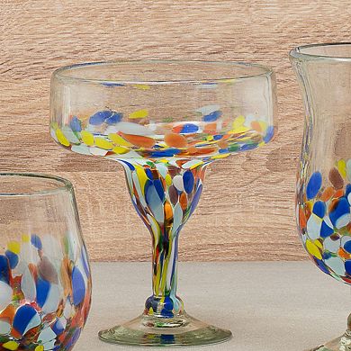 10 Strawberry Street San Lucas Mexican 4-pc. Margarita Glassware Set