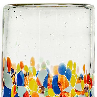 10 Strawberry Street San Lucas Mexican 4-pc. Double Old Fashioned Glassware Set