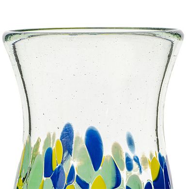 10 Strawberry Street Mazatlan Mexican 4-pc. Hurricane Glassware Set