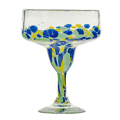10 Strawberry Street Mazatlan Mexican 4-pc. Margarita Glassware Set